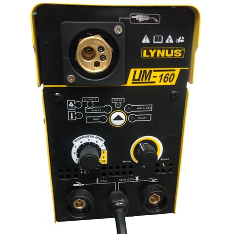 Inversora Multiprocesso TIG MIG Eletrodo 160A LIM 160 Power Bivolt LYNUS