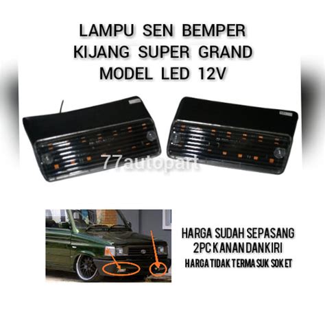 Jual Lampu Sen Bemper Kijang Grand Model Led Jakarta Pusat