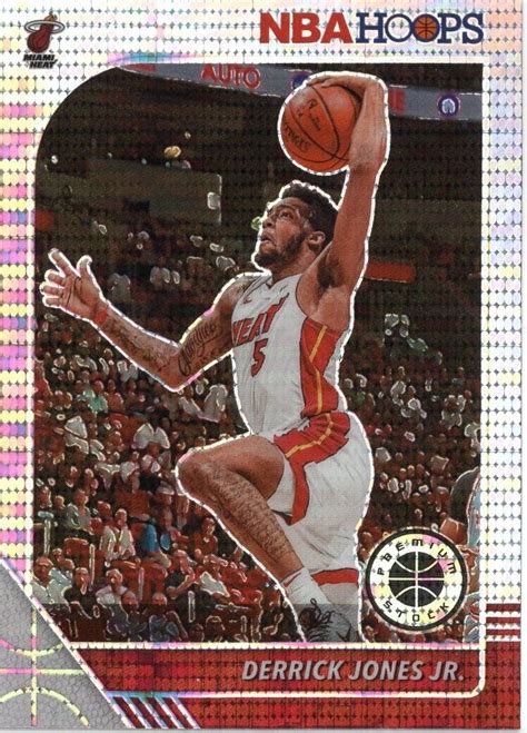 Hoops Premium Stock Prizms Pulsar Derrick Jones Jr Ebay