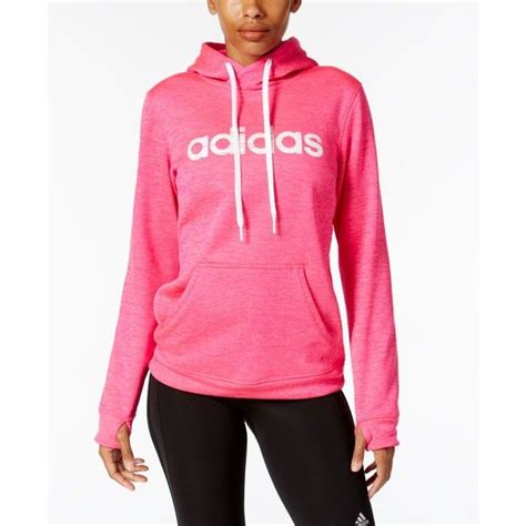 Adidas Team Issue Climawarm Logo Hoodie 40 Liked On Polyvore Featuring Tops Hoodies Shock