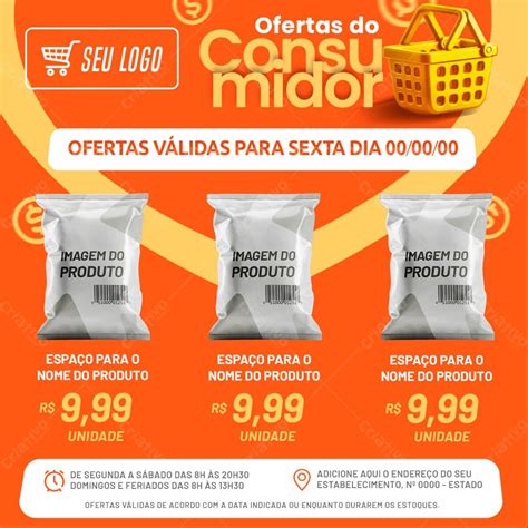 Folheto De Ofertas Dia Do Consumidor Psd [download] 43081 Criativo