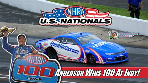 Greg Anderson Wins The Us Nationals Win Nhra Pro Stock Racing