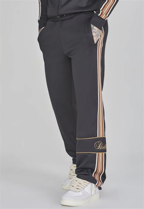 Siksilk Tracksuit Bottoms Black Zalando Ie