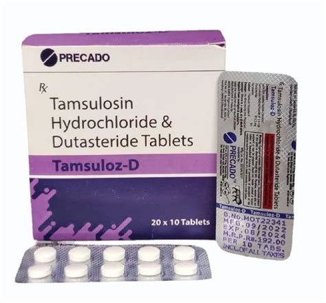 Tamsulosin Hydrochloride Dutasteride Tablets At Rs 192 Stripe