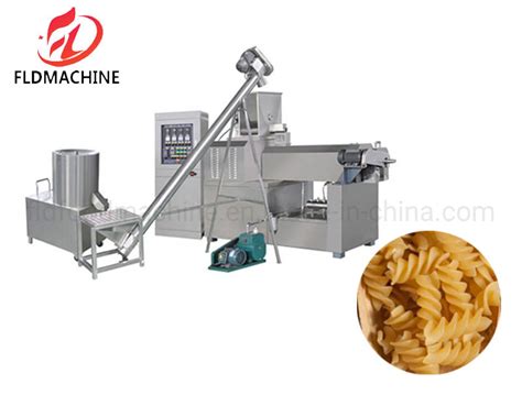 Fully Automatic Instant Italian Pasta Noodles Production Line Macaroni Pasta Ramen Extruder