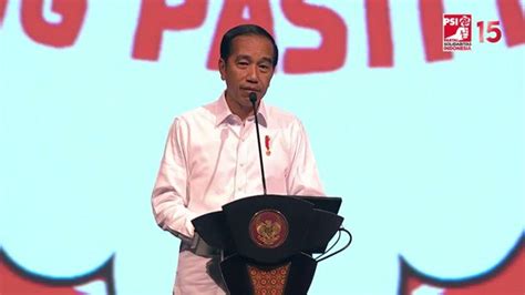 On Twitter Psi Dan Pak Jokowi A Thread Presiden Jokowi Memberikan