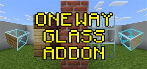 How To Make One Way Glass In Minecraft 2021 Glass Door Ideas