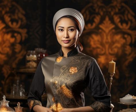 Premium Ai Image A World Class Star Hotel Female Chef