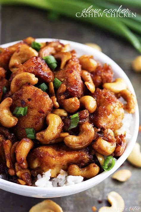 Slow Cooker Cashew Chicken The Recipe Critic