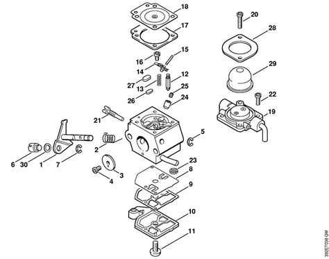 Exploring The Stihl Fs90 Trimmer A Helpful Parts Diagram