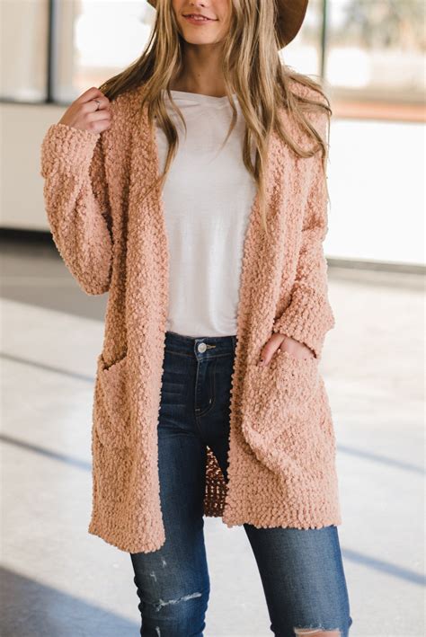 A Chunky Cardigan To Carry You Through The Cool Months Of Winter Pair