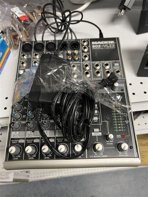 Scored a Mackie Mixer for $15! : r/ThriftStoreHauls