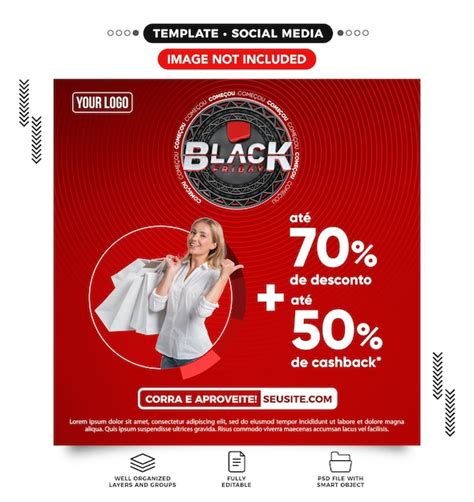 Site De Feed De M Dia Social Black Friday Oferece At De Desconto No