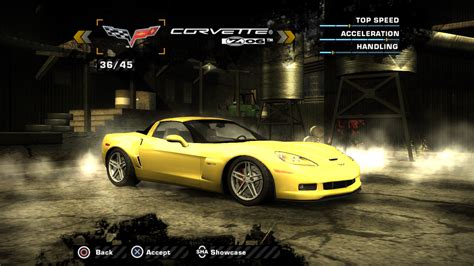 NFSMods NFS Most Wanted Chevrolet Corvette Z06 ADDON