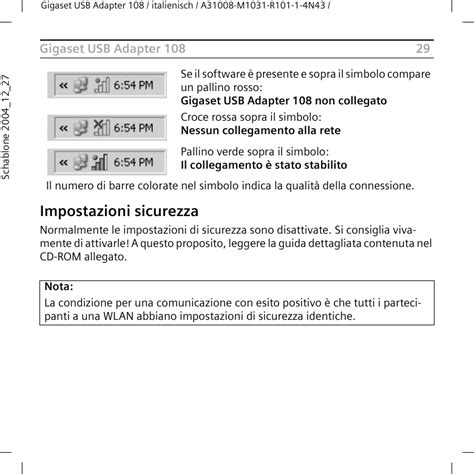 CyberTAN Technology UW601H Gigaset USB Adapter 108 User Manual Qig