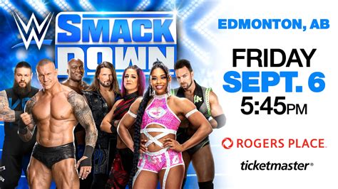 Wwe Friday Night Smackdown September 6 2024 Rogers Place