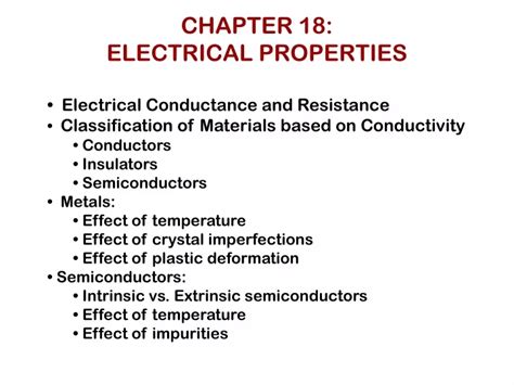 Ppt Chapter Electrical Properties Powerpoint Presentation Free