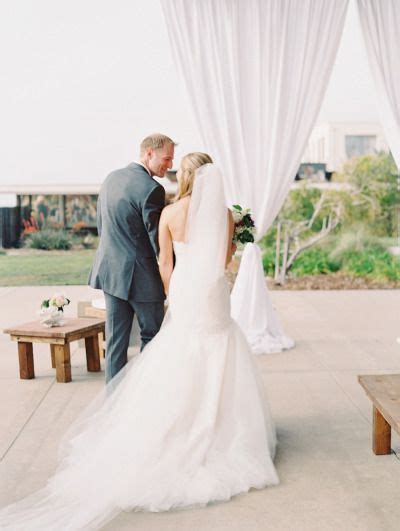 Elegant Beachside Wedding In La Jolla California Beachside Wedding