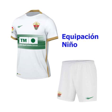 Equipación Niño Elche 2023 La Web Nº1 De Camisetas De Fútbol