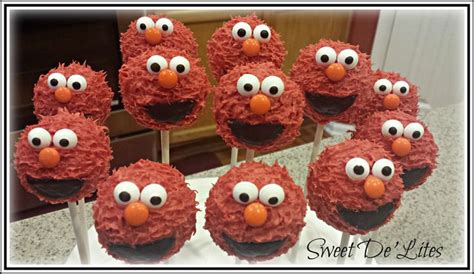 Elmo Cake Pops Elmo Cake Cake Pops Cake