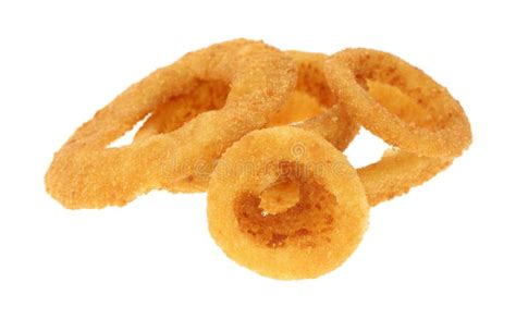 Onion Rings Group On White Stock Image Image Of Background 29575643