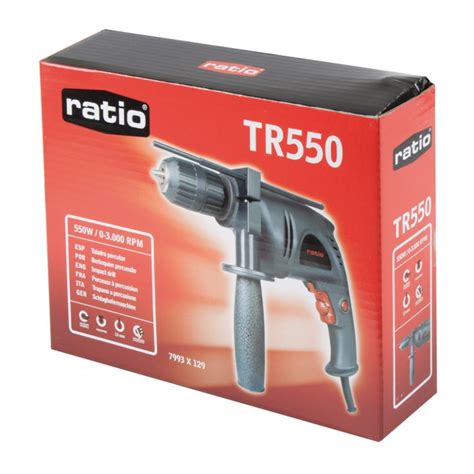 Taladro electrónico TR550 Ratio