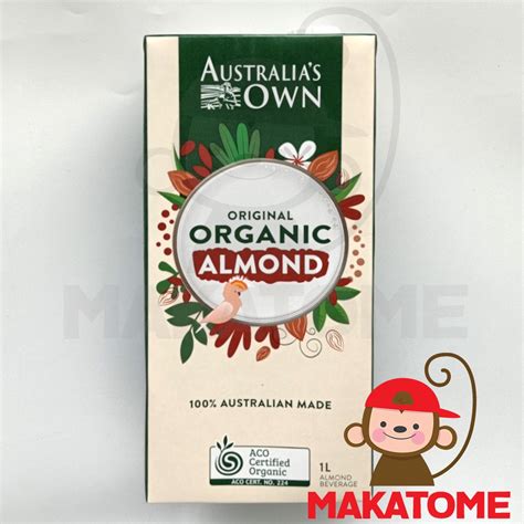 Jual Australia S Own Organic Almond Milk 1L 1 Liter Original Susu