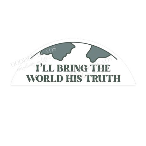 Lds Missionary Stickers Well Bring The World His Truth Water Bottle