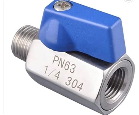 Buy Tyton 1 4 Mini Ball Valve Stainless Steel 304 Female X Male Npt