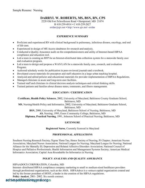 20 Rn Bsn Resume Template For Your Application