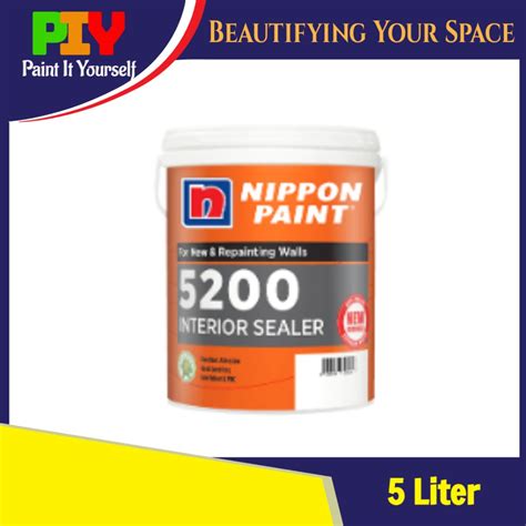 Nippon Paint Interior Sealer Cat Undercoat Dinding Dalam Rumah