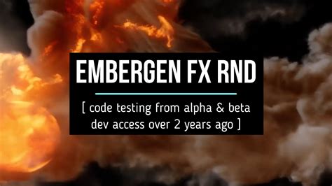 Embergen Realtime Nvidia 1060gtx 6gb Youtube