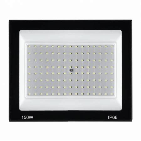 Refletor Led Smd Slim Ip W K Solar Placa Solar Cia Do Led