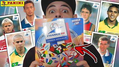 Panini Album FIFA World Cup France 98 99 COMPLETE FULL YouTube