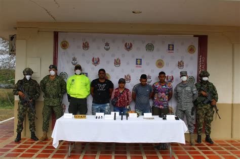 Ejército Capturó A Alias “platanote” Y A Otros Tres Integrantes Del