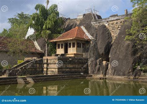 The Entrance To The Old Cave Temple In The Palace Isurumuniya