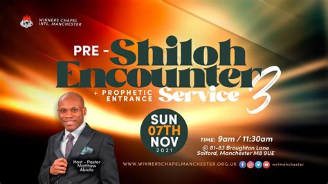 Pre Shiloh Encounter Nd Service Pst Matthew Abiola