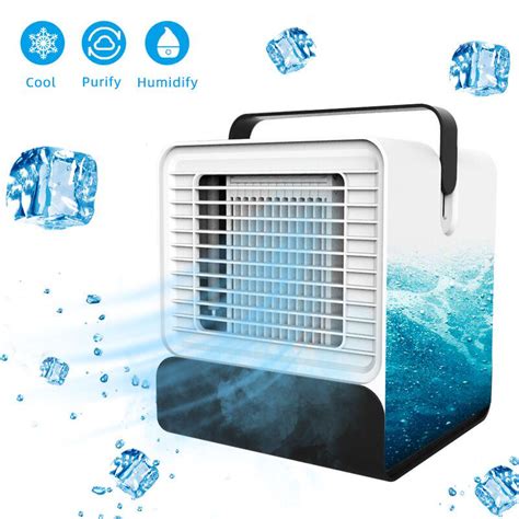 Buy Usb Portable Air Conditioner Humidifier Purifier Colors Light