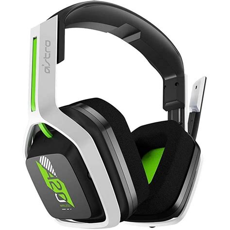 Diadema Logitech Astro A20 Gaming Inalambrica Microfono Blanca Verde