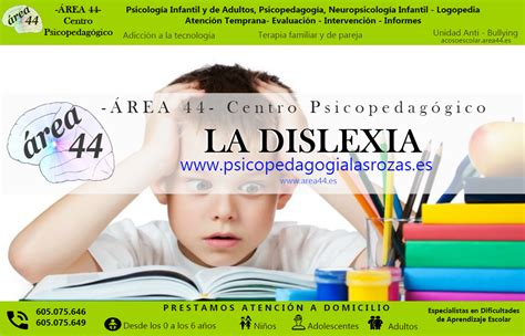 La Dislexia Blog Área 44 Centro Psicopedagógico Las Rozas