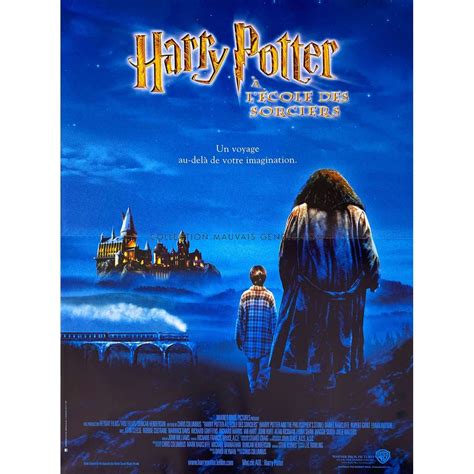 Affiche de cinéma française de HARRY POTTER A L ECOLE DES SORCIERS