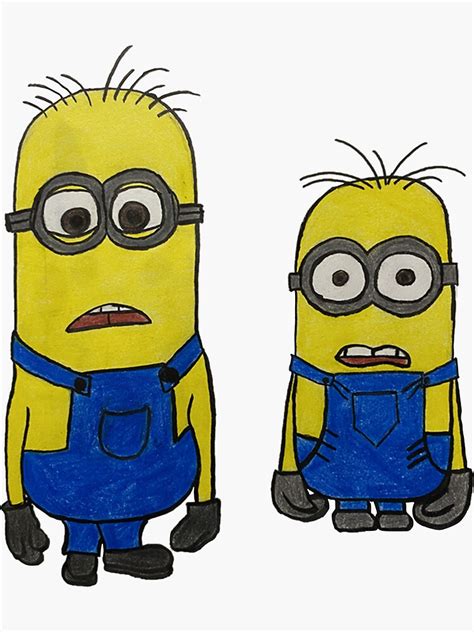 Minion Sad Sticker For Sale By Rylee Katherine Redbubble