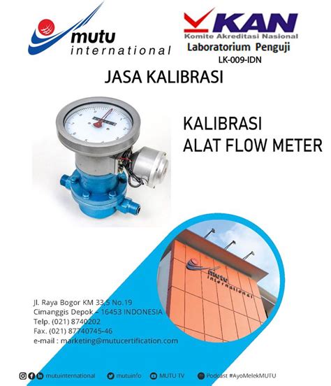 Kalibrasi Alat Flow Meter