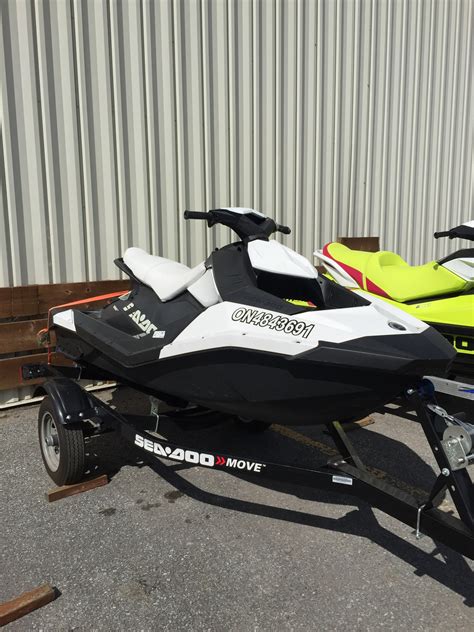 Sea Doo Spark 3up 900 Ho Ace Ibr 2015 Used Boat For Sale In Ottawa