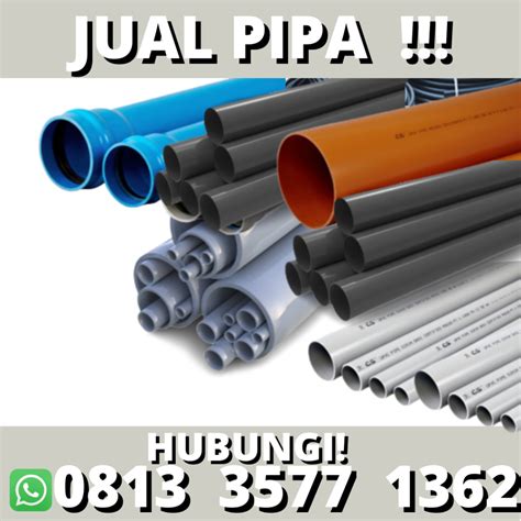 Supplier Pipa Pvc Janeponto Vinilon 0813 3577 1362