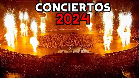 Los Conciertos Más Esperados Del 2024 ¡metallica Madonna Y Muchos Más