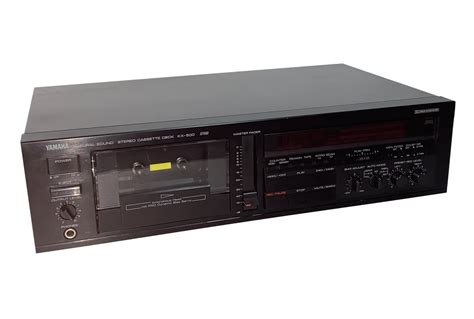 Hi Quality Cassette Deck Yamaha Kx 500 3 Motor 3 Tape Types Dolby B C