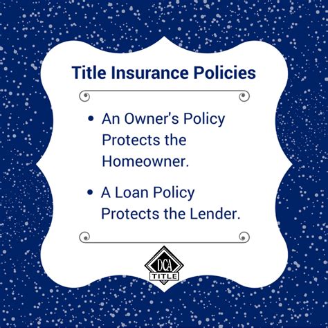 Difference Between Lenders And Owners Title