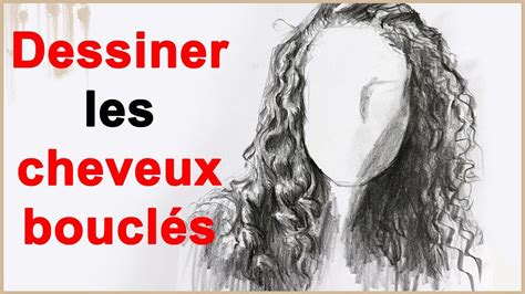 Comment Dessiner Les Cheveux Boucl S Youtube