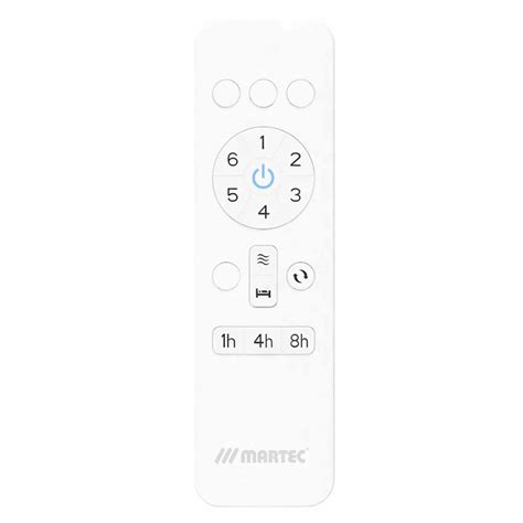 Carrara Dc Smart Ceiling Fan With Wifi Remote Control Martec